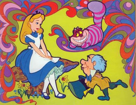 alice au pays des merveilles..............
